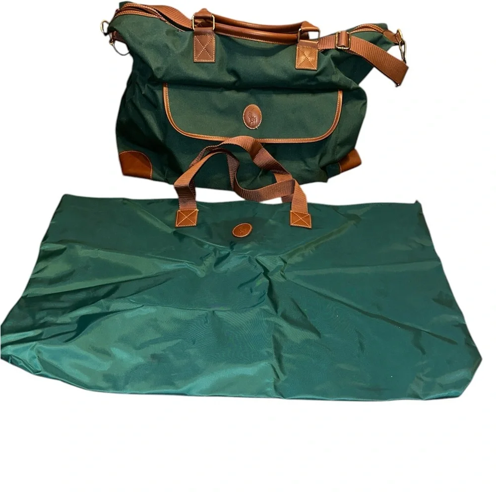(2)Polo Ralph Lauren Duffel/Tote set - Picture 10 of 13